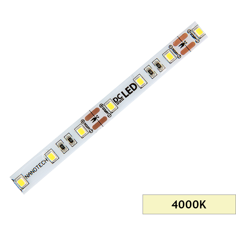 Şerit, DCLED, 2835, MT/60, 4000K, 12V, 12W, IP65, 10MM, MY