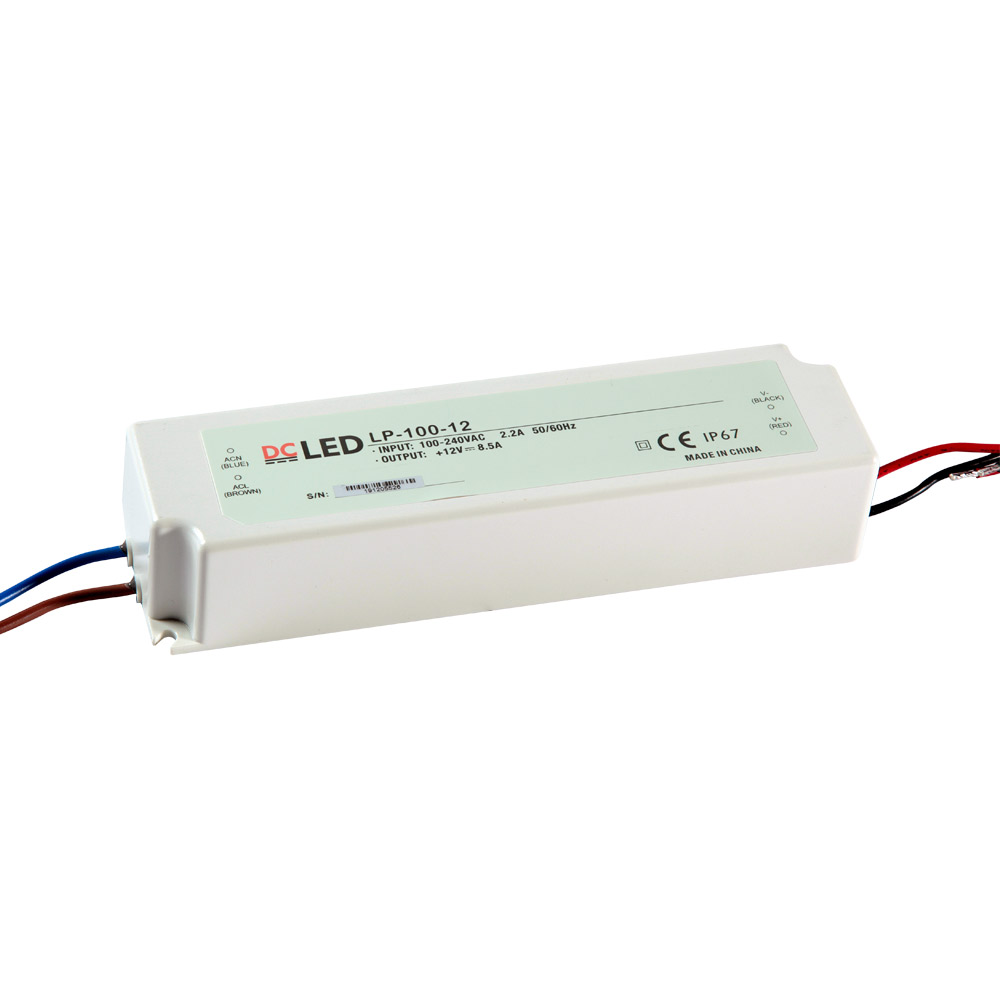 DCLED DIŞ MEKAN 100W 12V PVC TRAFO