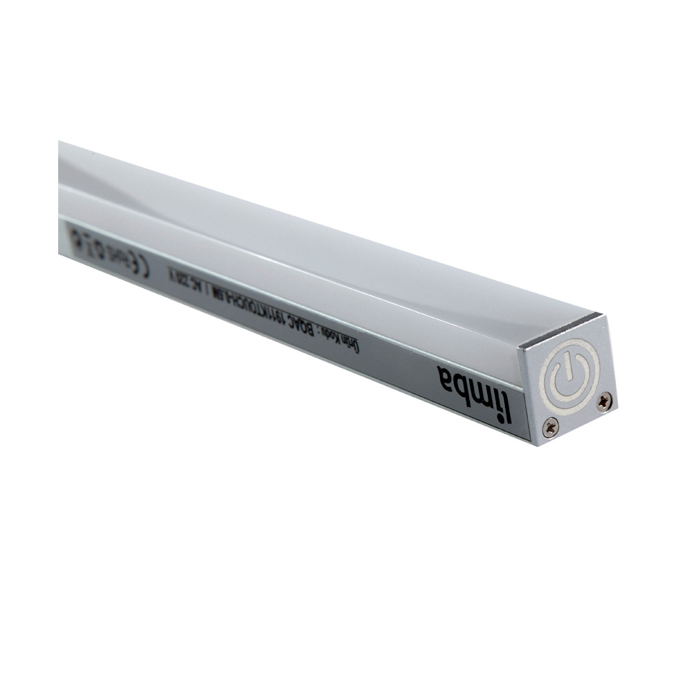 LİNEER ALÜMİNYUM ARMATÜR/DOKUNMATİK KONTROL 4000-4500K (60cm) (12V Adaptör)