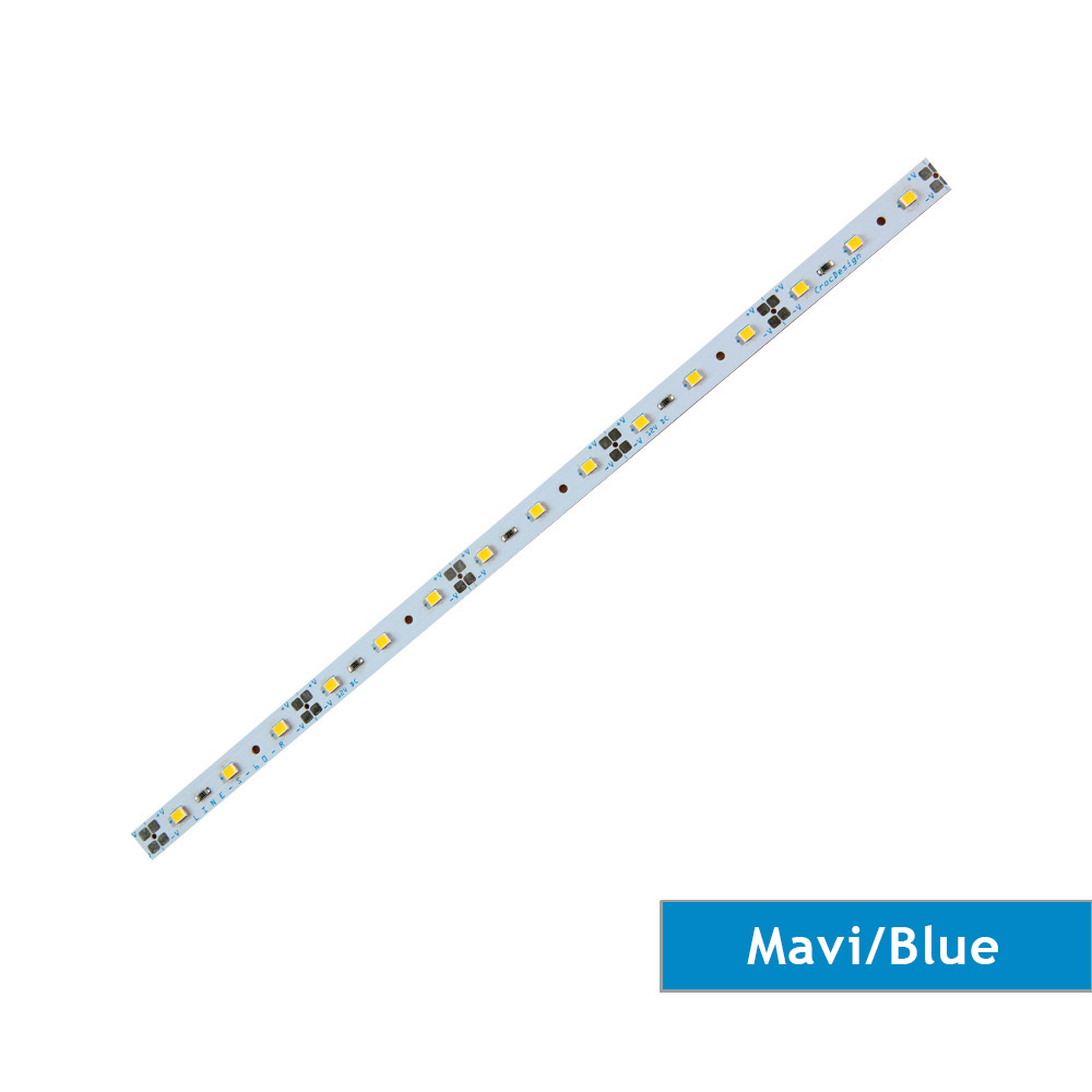 PCB ÇUBUK CEM1 2835 MT/60 MAVİ 12V 12W 10X500MM