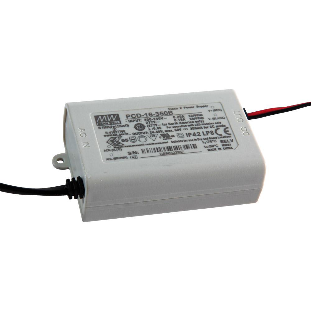 MW-PCD-16-350B 48VDC 16,8W 350mA