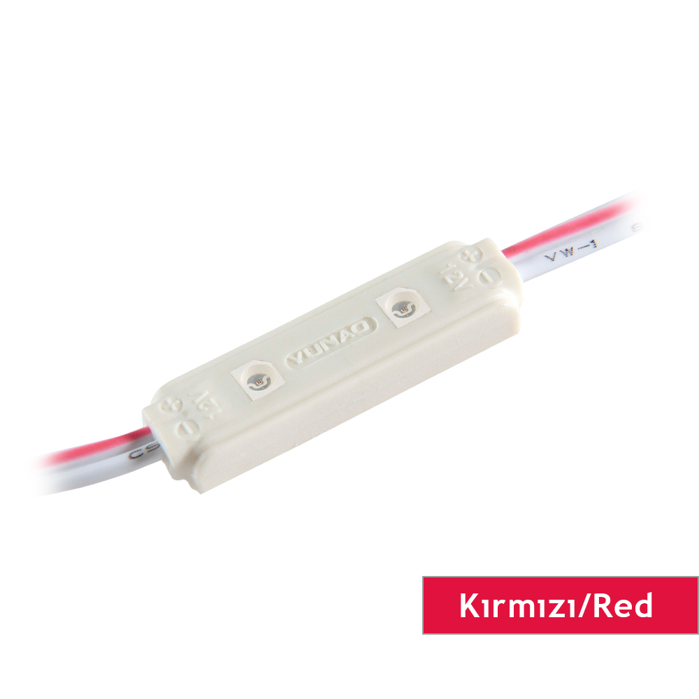1719/DCLED PB2 KIRMIZI 3528 İKİLİ MODÜL