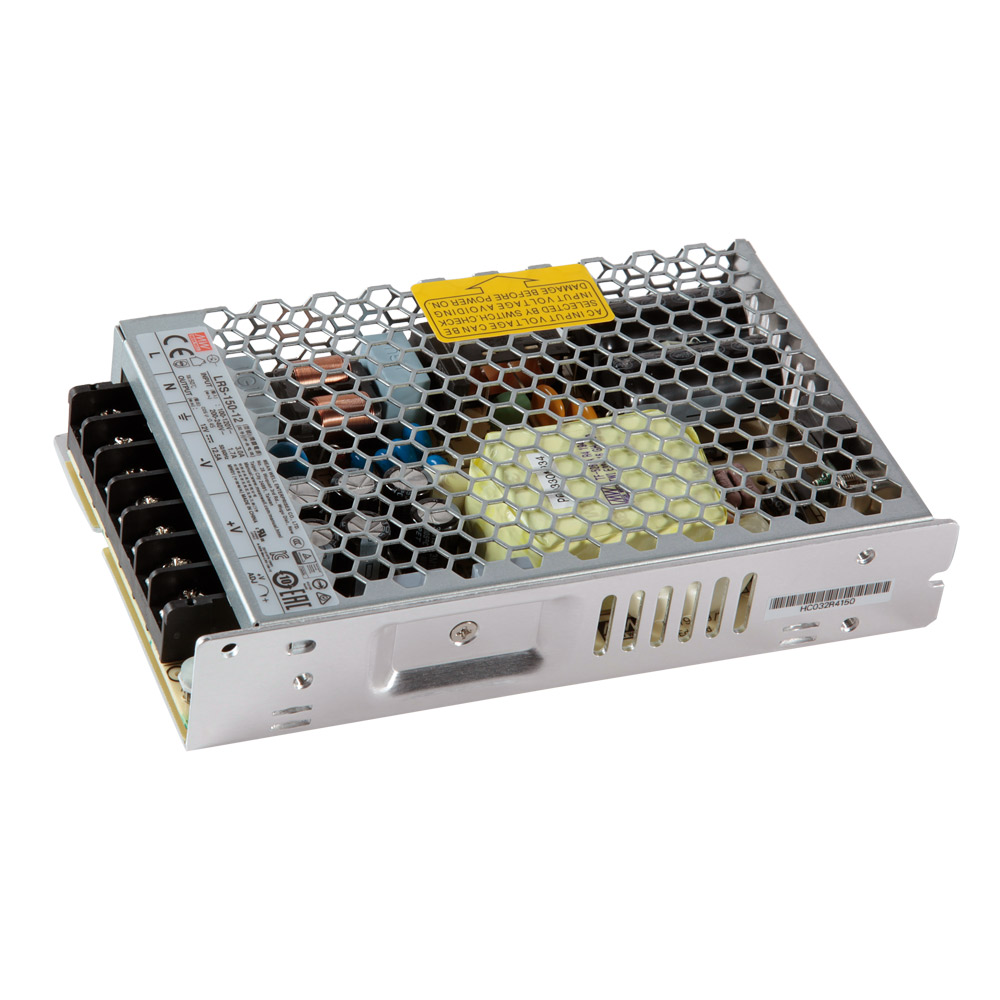 MW METAL 150W-12V-12.5A IP20 İÇ MEKAN SABİT VOLTAJ LED SÜRÜCÜ