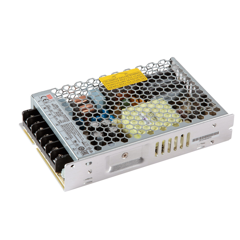MW METAL 150W-24V-6.25A IP20 İÇ MEKAN SABİT VOLTAJ LED SÜRÜCÜ