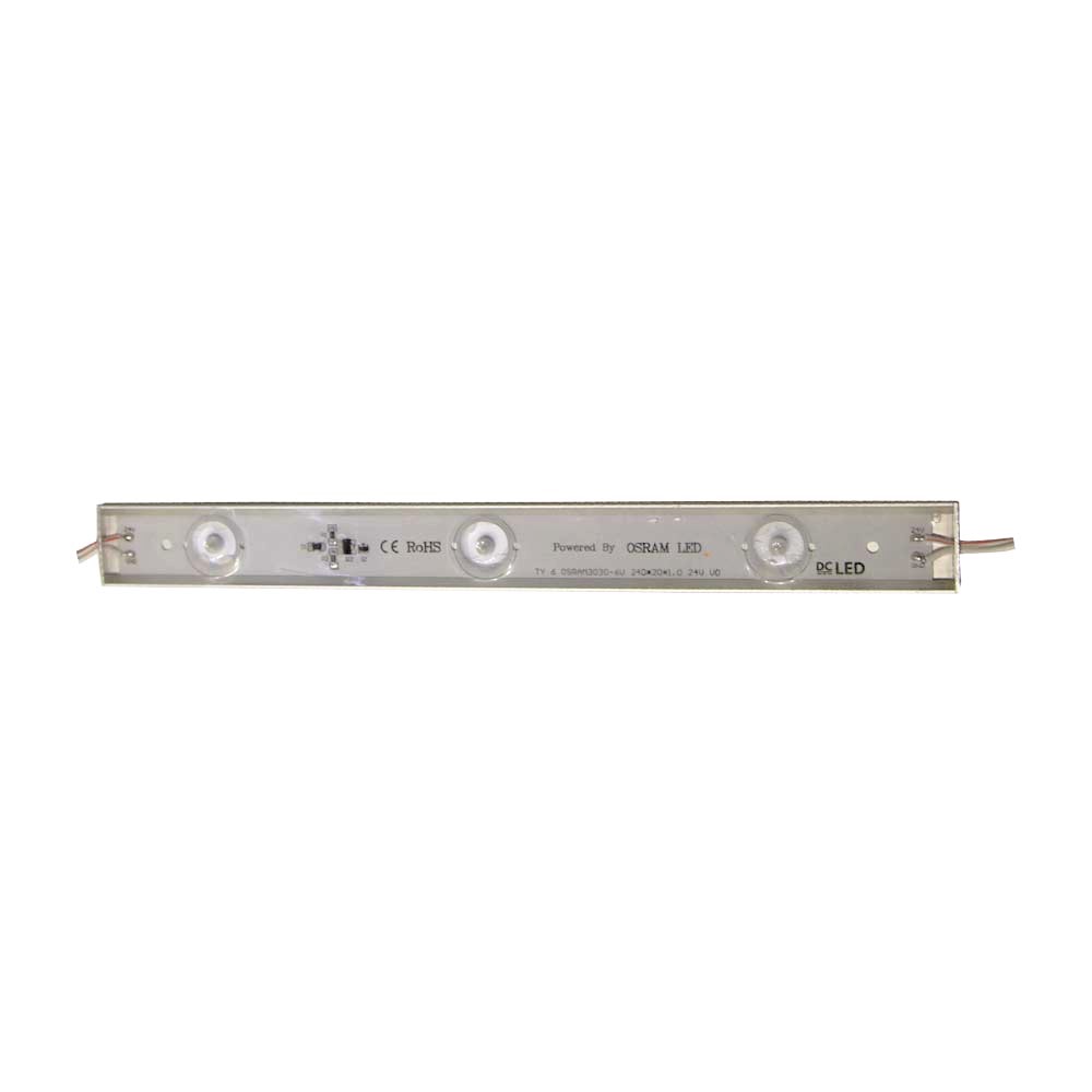 DCLED OSRAM 3030 30cm 24V BEYAZ DIŞ MEKAN MERCEKLİ LED BAR