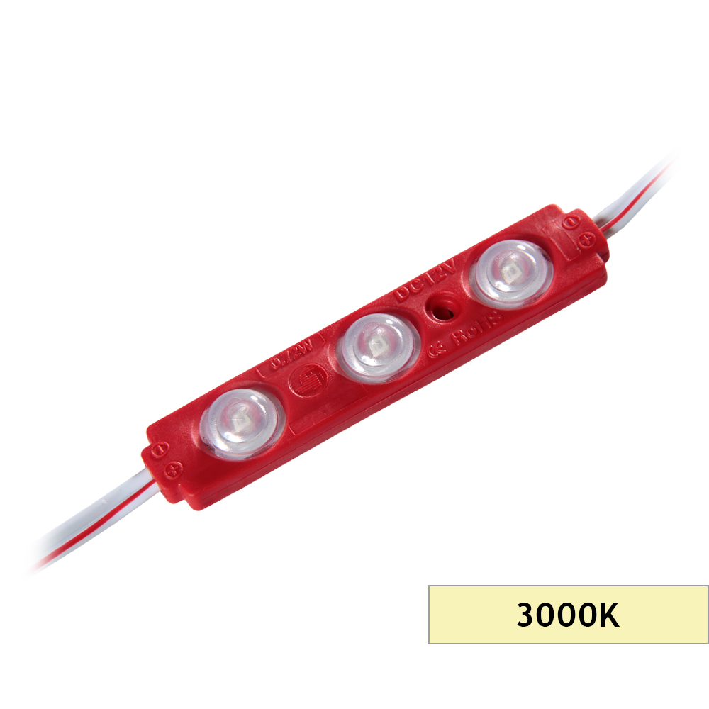 DCLED PM3 KIRMIZI MERCEKLİ 160 D. 2835 0.72W ÜÇLÜ MODÜL