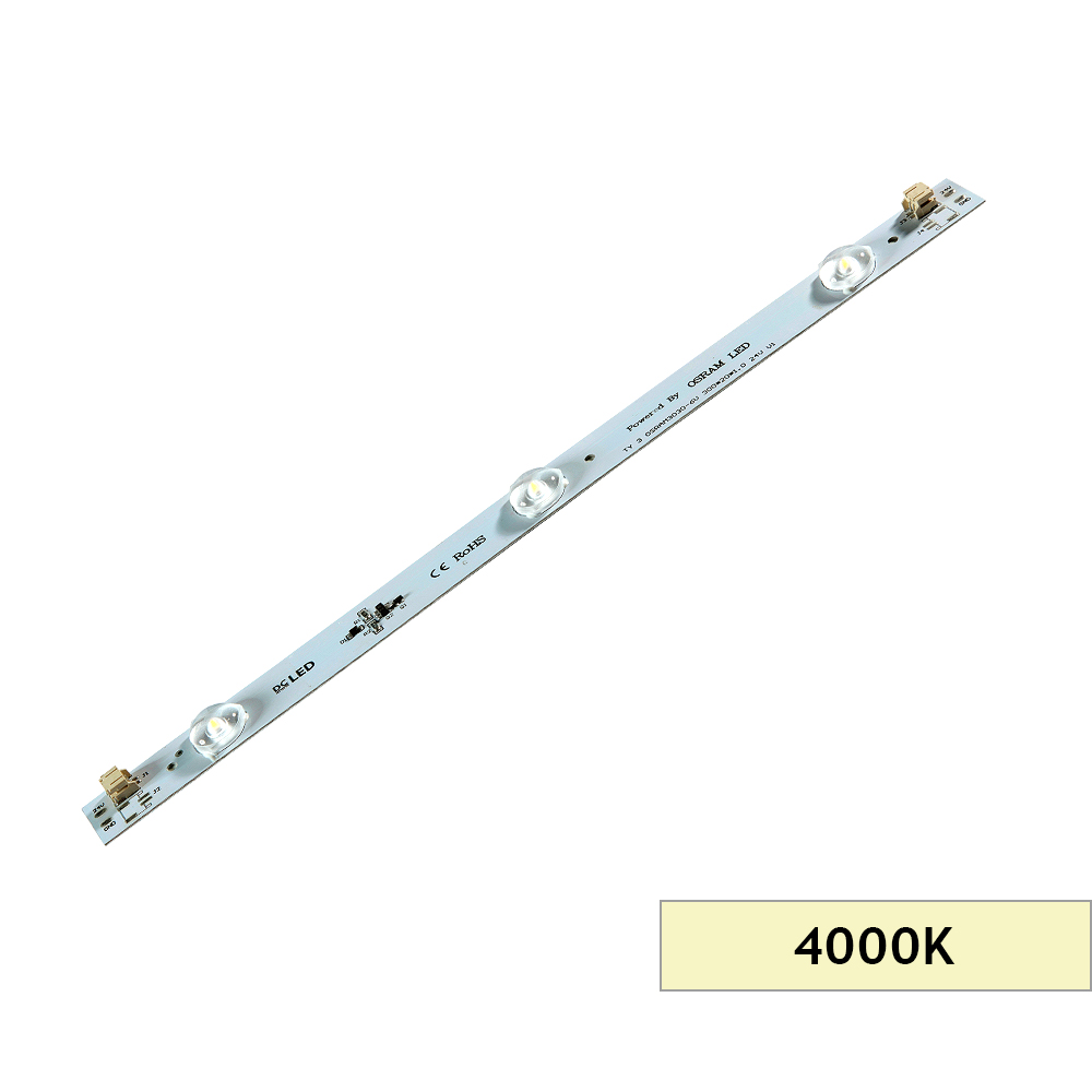 DCLED OSRAM 3030 30cm 24V 4000K İÇ MEKAN MERCEKLİ LED BAR