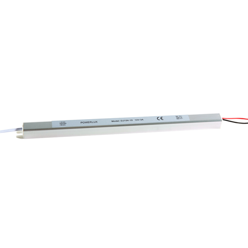 DCLED METAL KASA İÇ MEKAN ULTRA İNCE KASA 36W-12V-3A IP44 SABİT VOLTAJ SÜRÜCÜ (kopya)