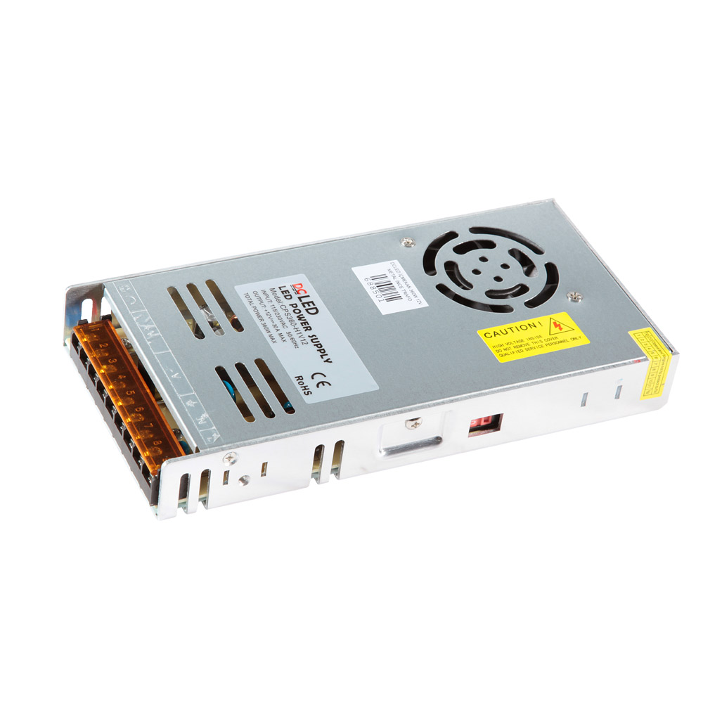 MS-350-12-S İÇMEKAN 360W 12V METAL İNCE TRAFO