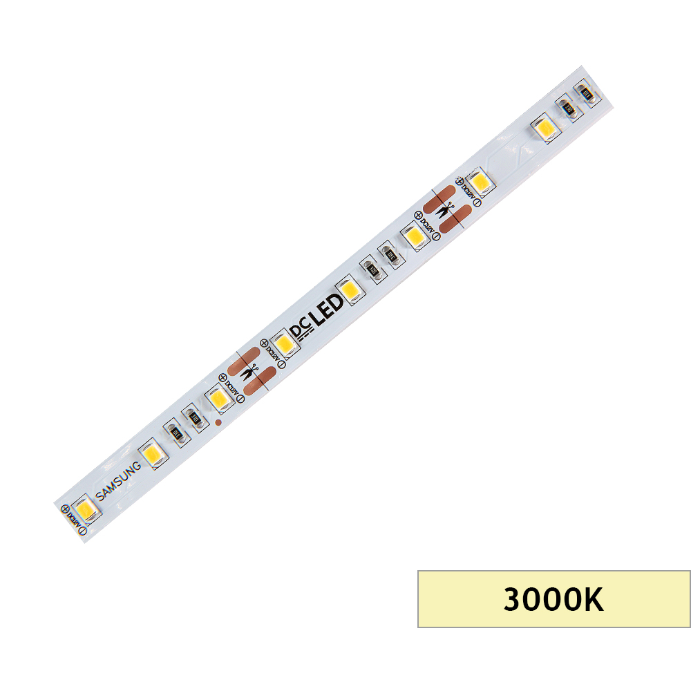Şerit DCLED 2835 SAMSUNG MT/60 3000K 12V 9,6W IP20 5MM