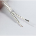 KABLO 2x0.75mm² TTR BİTİŞİK KORDON ŞEFFAF