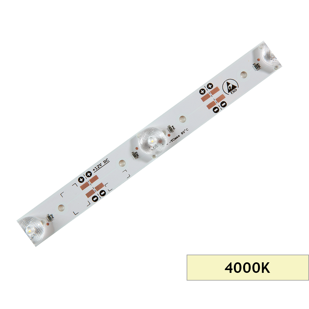 DCLED 2835 48CM 4.7W 12V 4000K 6X170 İÇ MEKAN MERCEKLİ LED BAR