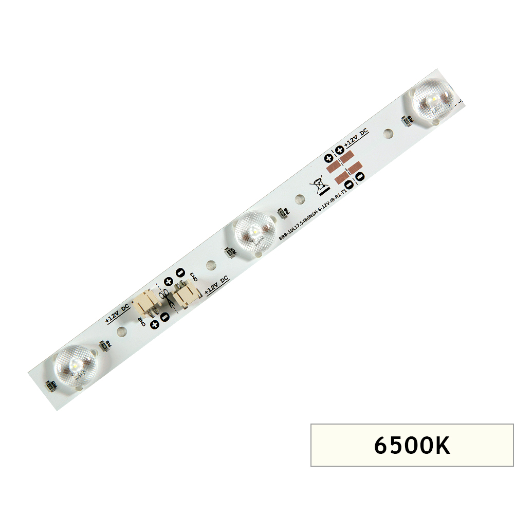 DCLED 2835 48CM 4.7W 12V 6500K 6X170 İÇ MEKAN MERCEKLİ LED BAR