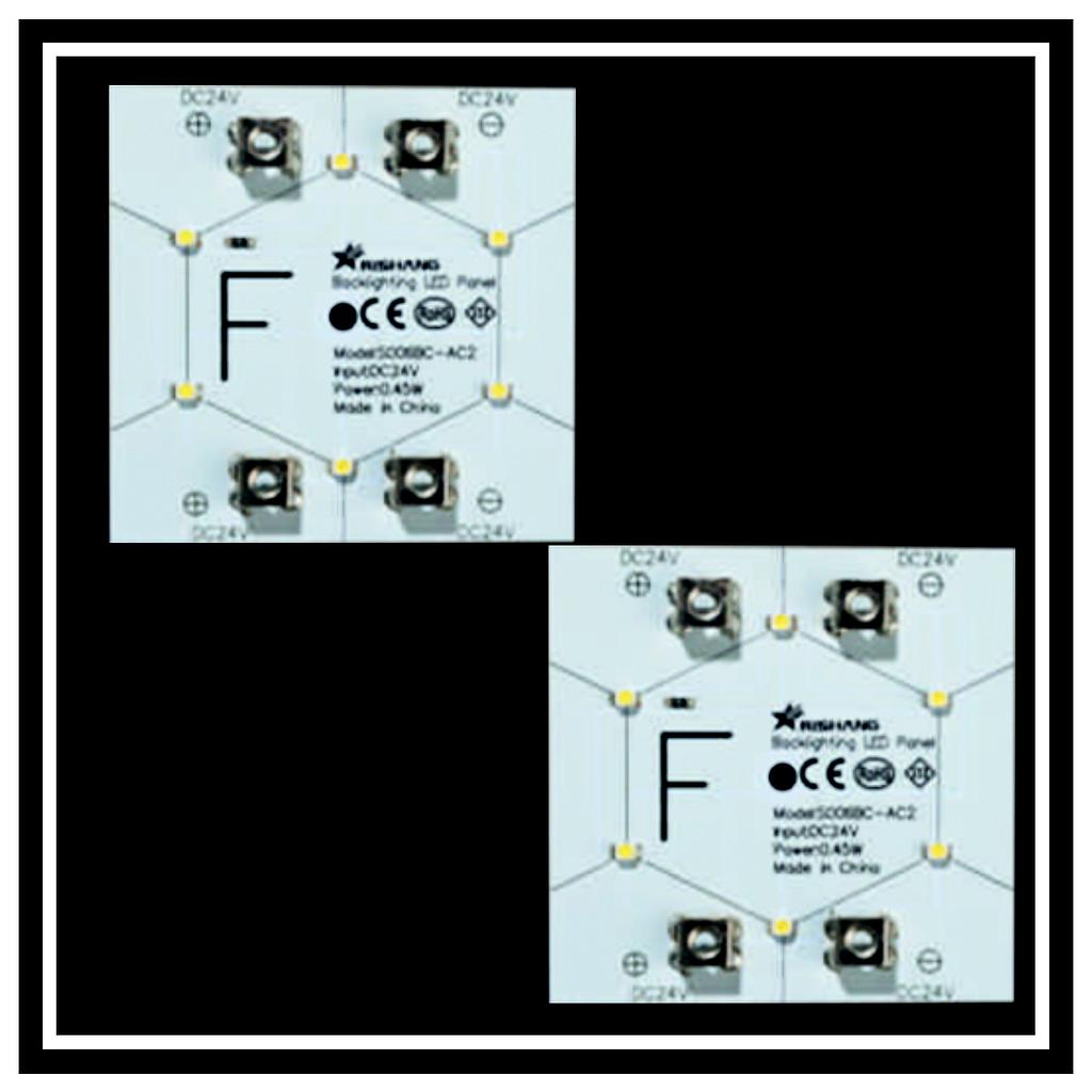 DCLED PANEL MODÜL BEYAZ A 6.9W 300mm x 300mm 24V