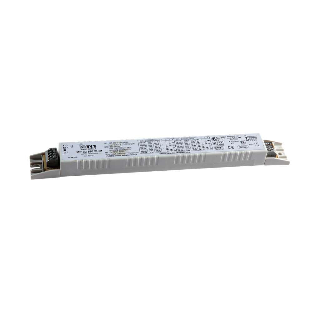 TCI 80W 350MA 300-390V SABİT AKIM DRIVER SLIM KASA