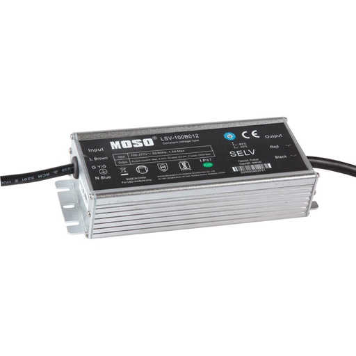 [552301] MOSO DIŞ MEKAN 100W 12V METAL KASA TRAFO