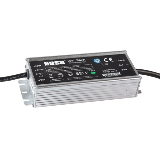[552401] MOSO DIŞ MEKAN 100W 24V METAL KASA TRAFO