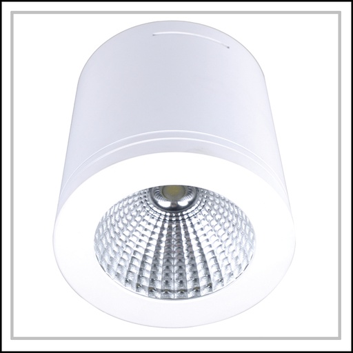 [7430401] SIVA ÜSTÜ LED SPOT - 20W - 170mm ÇAP 4000K BEYAZ KASA