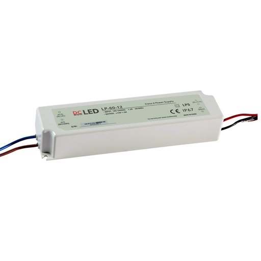 [662201] DCLED DIŞ MEKAN 60W 12V 5A PVC TRAFO