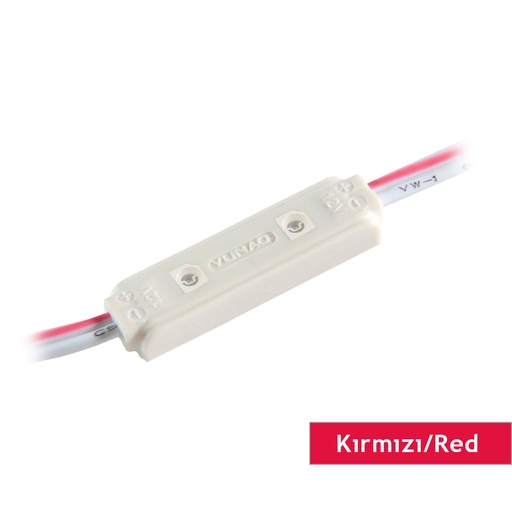 [171901] 1719/DCLED PB2 KIRMIZI 3528 İKİLİ MODÜL