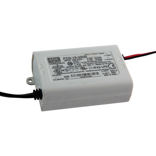 [689701] MW-PCD-16-350B 48VDC 16,8W 350mA