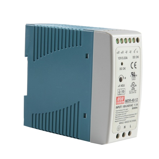 [MW MDR-40-12] MW MDR-40-12 SABİT VOLTAJ İÇ MEKAN 40W 12V LED SÜRÜCÜ
