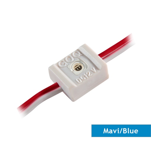 [100401] GOQ 1/MAVİ PVC 5050 TEKLİ MODÜL/MAVİ