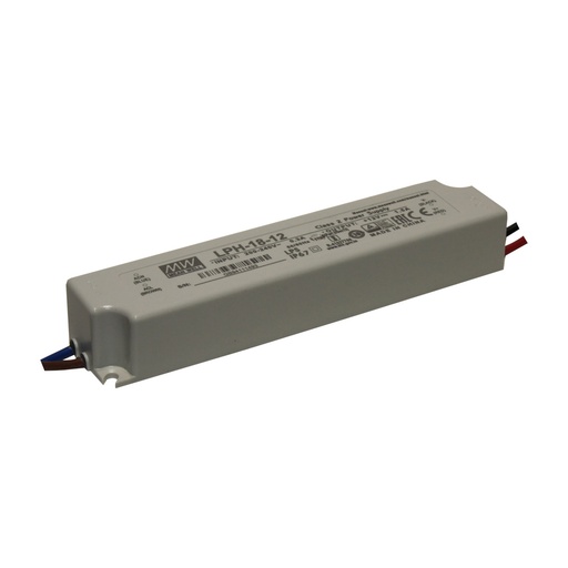 [681801] MW PVC 18W-12V-1.5A IP67