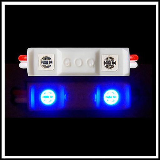 [102501] GOQ 2 MİNİ/PVC MAVİ 5050 İKİLİ MODÜL/MAVİ