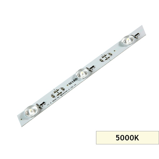 [213102] DCLED 2835 50cm 12V 5500K İÇ MEKAN MERCEKLİ LED BAR