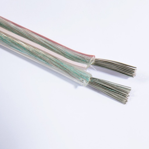 [490801] KABLO 2x4mm² TTR ŞEFFAF BİTİŞİK KORDON