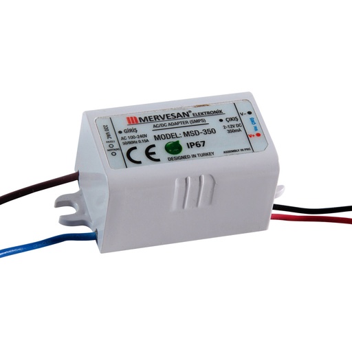 [560102] LED SÜRÜCÜ, 4.2W 2-12V 350mA SABİT AKIM