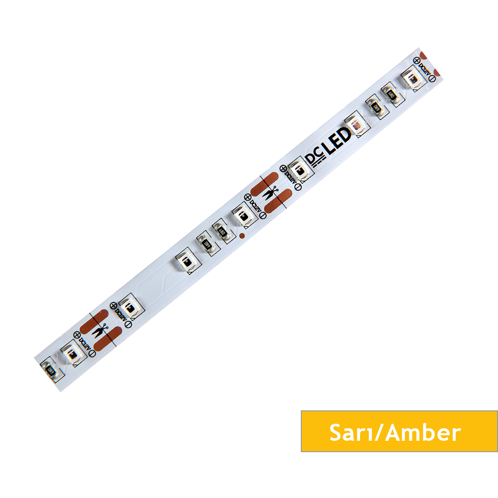 DCLED SARI 2835 MT60 IP20 İÇ MKN ŞERİT LED MY