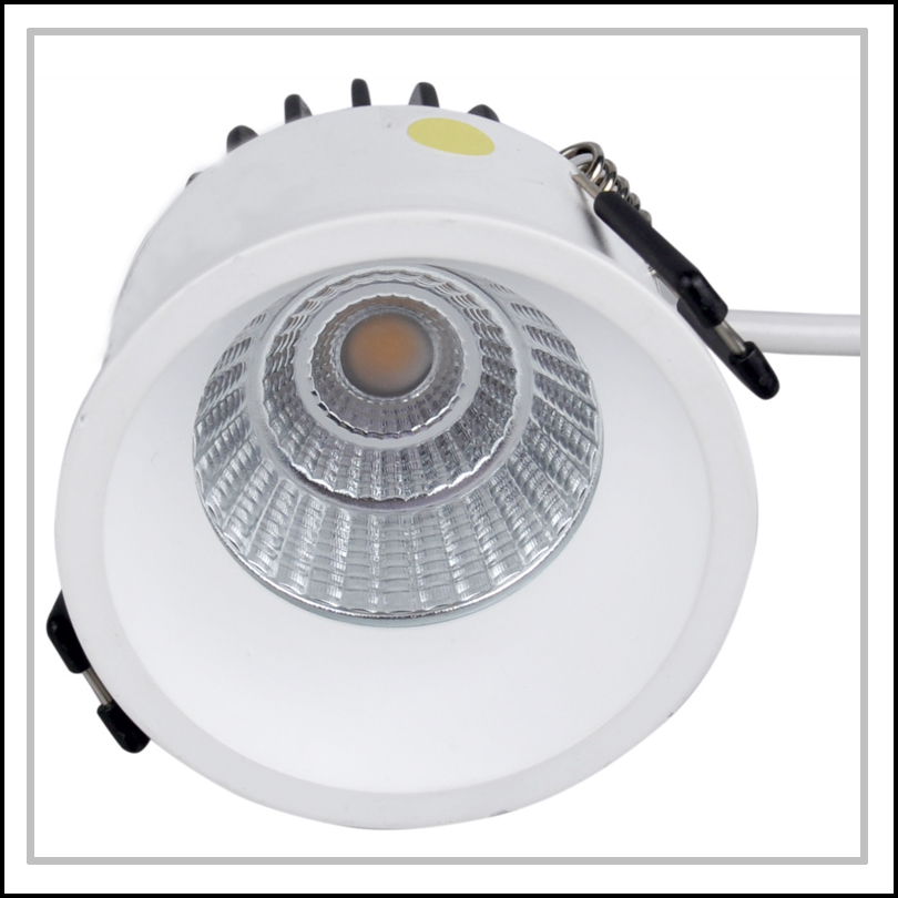 SIVA ALTI LED SPOT - 7W - 75mm ÇAP 3000K Siyah Kasa On-Off Driver