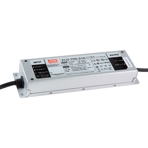 [685401] MW-ELG-200-24-8.40A DIŞ MEKAN SABİT VOLTAJ LED SÜRÜCÜ