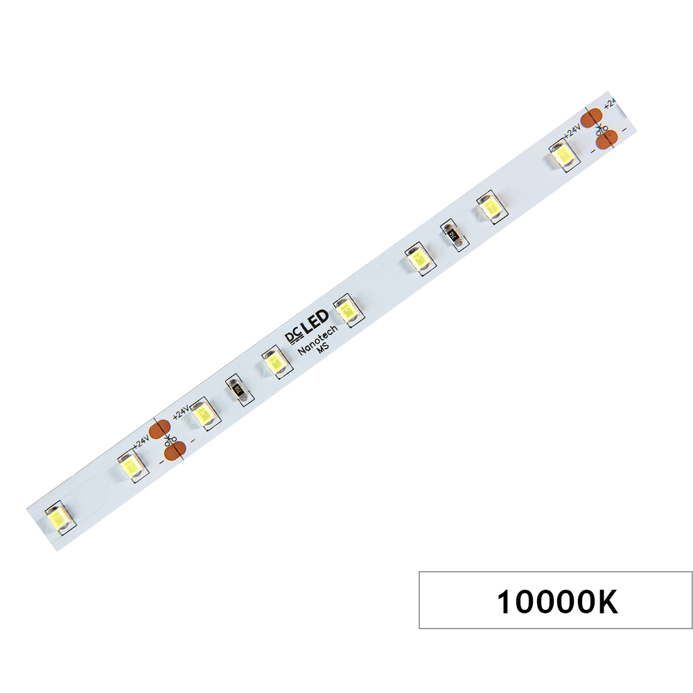 Şerit, DCLED, 2835, MT/60, 10000K, 24V, 12W, IP65, 10MM,MY