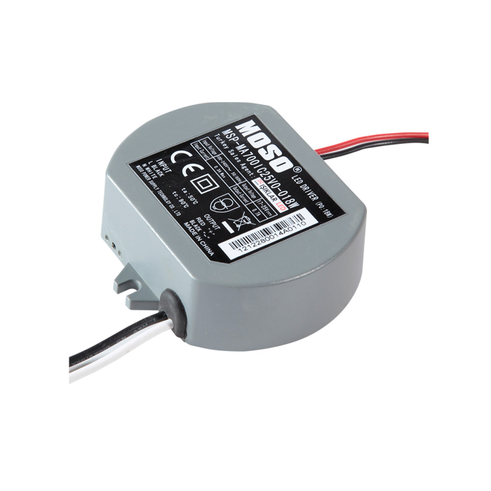 MOSO SA PVC 18W-700mA IP65 SÜRÜCÜ