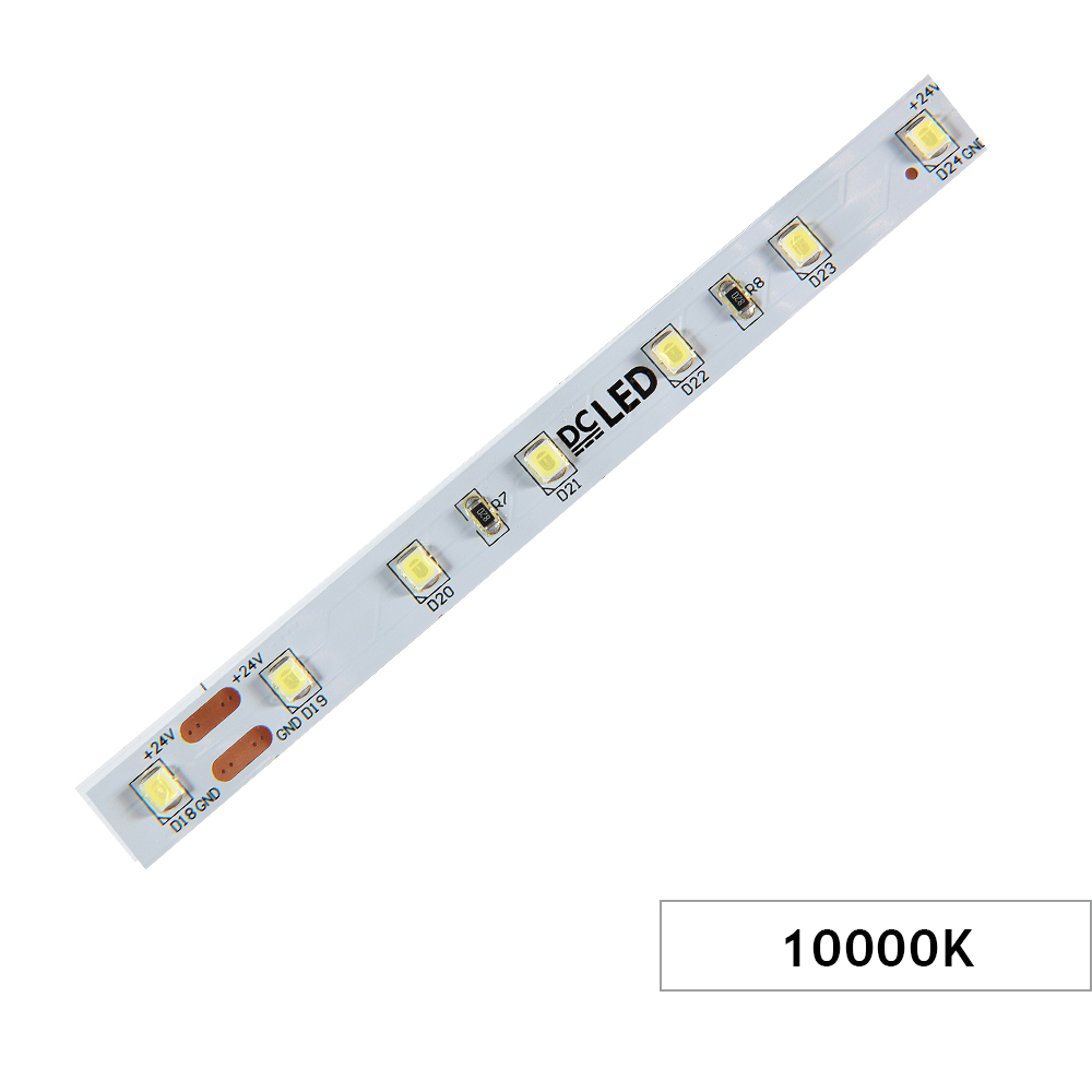 Şerit, DCLED, 2835, MT/60,10000K, 24V, 12W, IP33, 10MM, OML