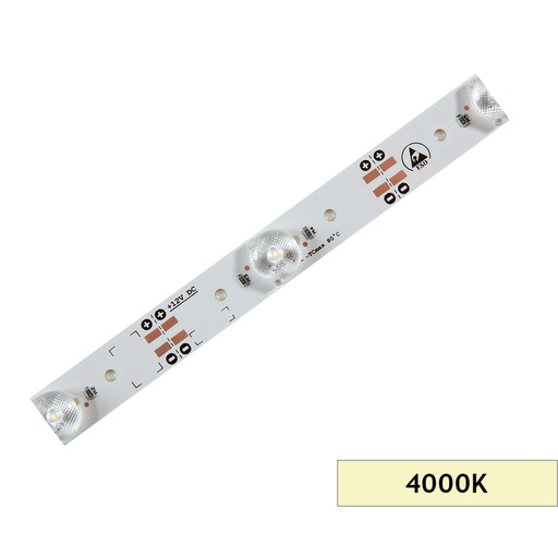 [213801] DCLED 2835 48CM 4.7W 12V 4000K 6X170 İÇ MEKAN MERCEKLİ LED BAR