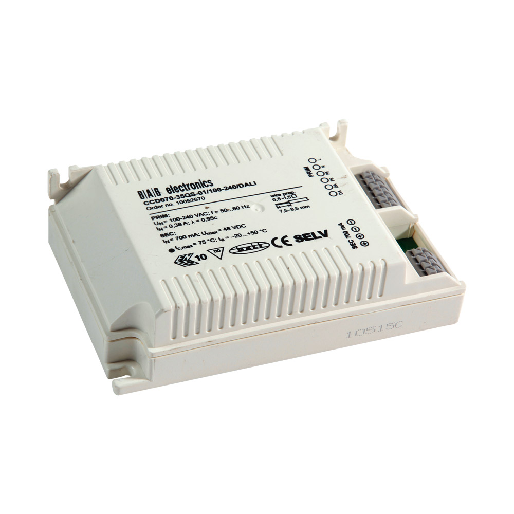 B.A.G CCD070-35QS-01 DALI İÇ MEKAN 35W 700mA 5Vdc - 50Vdc DALI SÜRÜCÜ