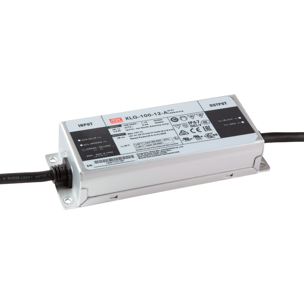 MW XLG-100-12 DIŞ MEKAN LED SÜRÜCÜ 12V 8.0A IP67