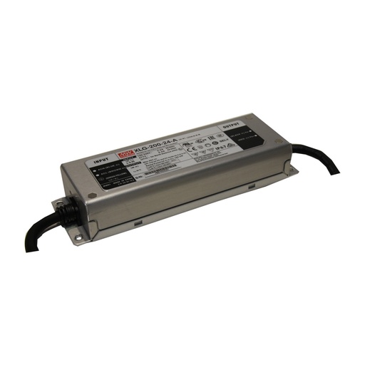 [696301] MW XLG-200-24 DIŞ MEKAN LED SÜRÜCÜ 24V 8.3A IP67