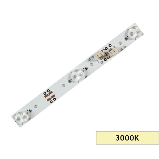 [213108] DCLED 2835 SAMSUNG 48cm 6.80W 12V 3000K 6X170 İÇ MEKAN MERCEKLİ LED BAR
