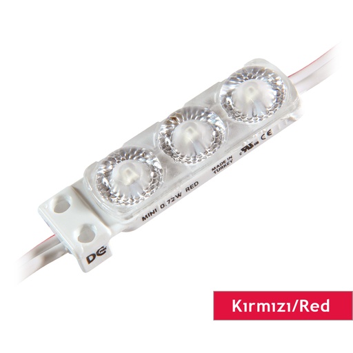 [108303] DCPLUS MINI L3 RED 2835 0,60W KIRMIZI MODÜL(160D)