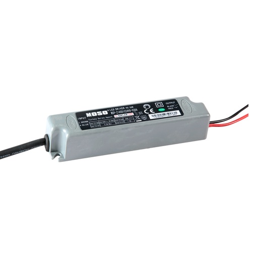 [550801] MOSO PVC 36W-24V-1.5A DIŞ MEKAN IP65 SABİT VOLTAJ LED SÜRÜCÜ