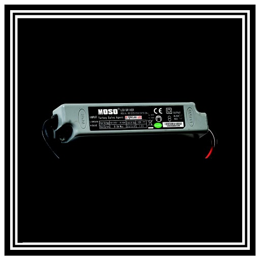 [551001] MOSO PVC 60W-12V-4.16A DIŞ MEKAN IP67 SABİT VOLTAJ LED SÜRÜCÜ