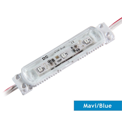 [107303] DCPLUS L3 MAVİ 2835 0.72W MODÜL (160D)