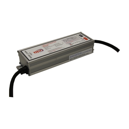 [654001] E-POWER METAL DIŞ MEKAN 300W-12V-25A IP68 SABİT VOLTAJ LED SÜRÜCÜ