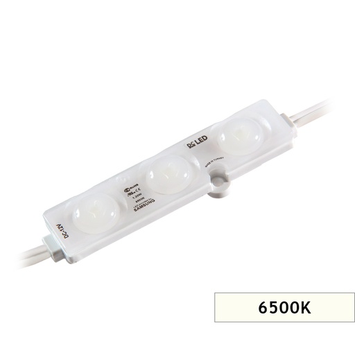 [176201] DCLED P3 CW 6500K 1,2W 2835 160D MERCEKLİ ÜÇLÜ MODÜL MILKY WHITE