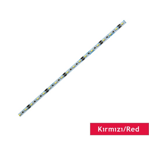 [251106] PCB ÇUBUK FR4 2835 MT/60 KIRMIZI 12V 12W 5X500MM